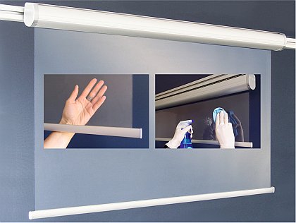 Klarsichtrollo für Hygieneschutz Klarsichtrollo für Hygieneschutz